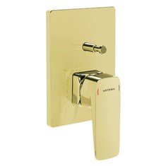 Artema Root A4275223 Ankastre Banyo Bataryası (Sıva Üstü Grubu), Altın